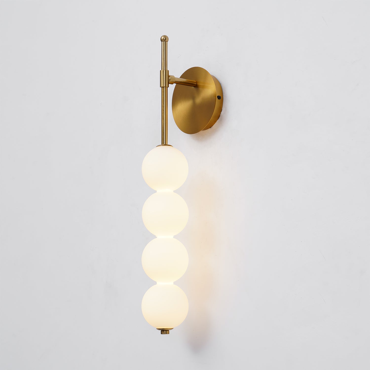 Abacus Wall Lamp | Iron, Metal, Glass | Gold