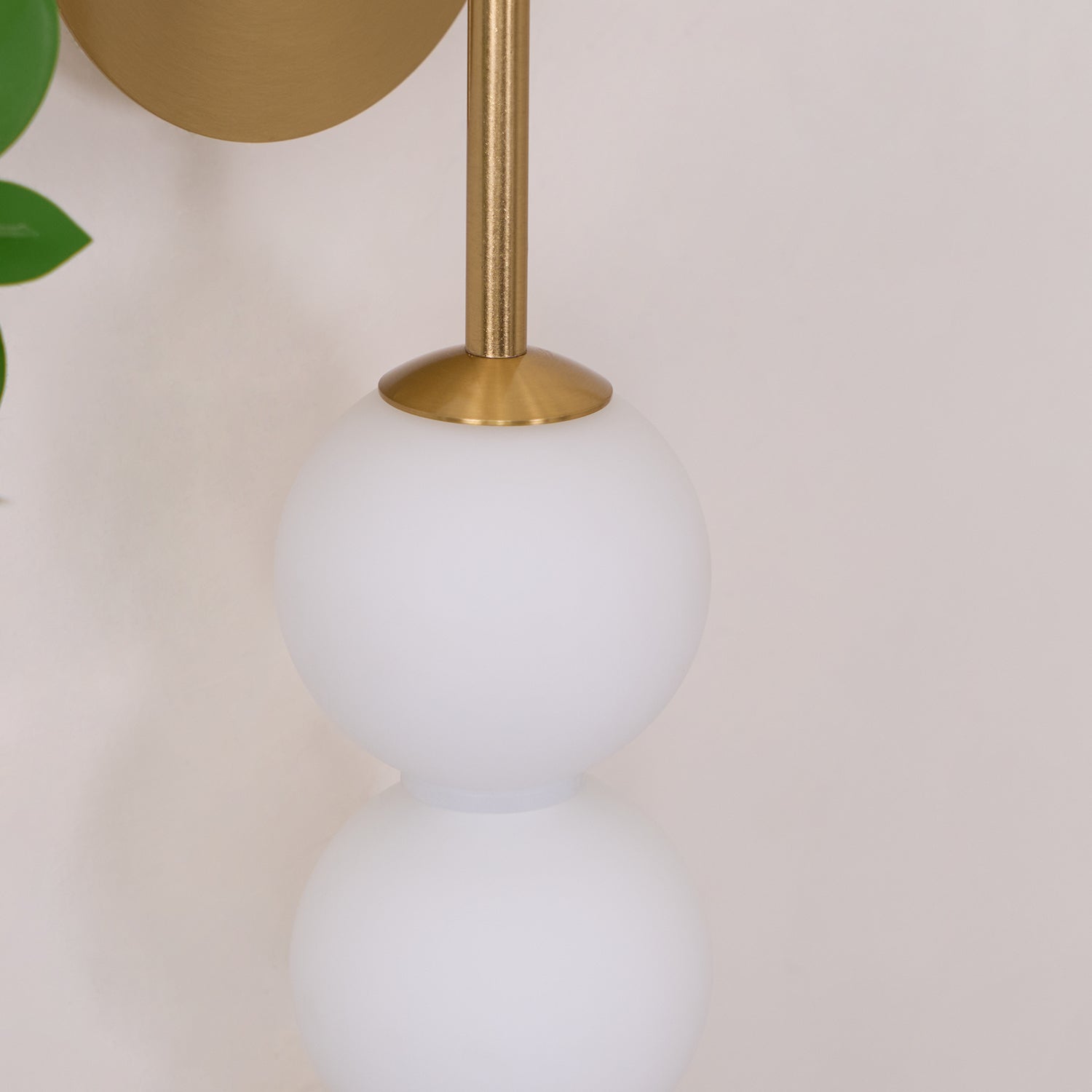 Abacus Wall Lamp | Iron, Metal, Glass | Gold