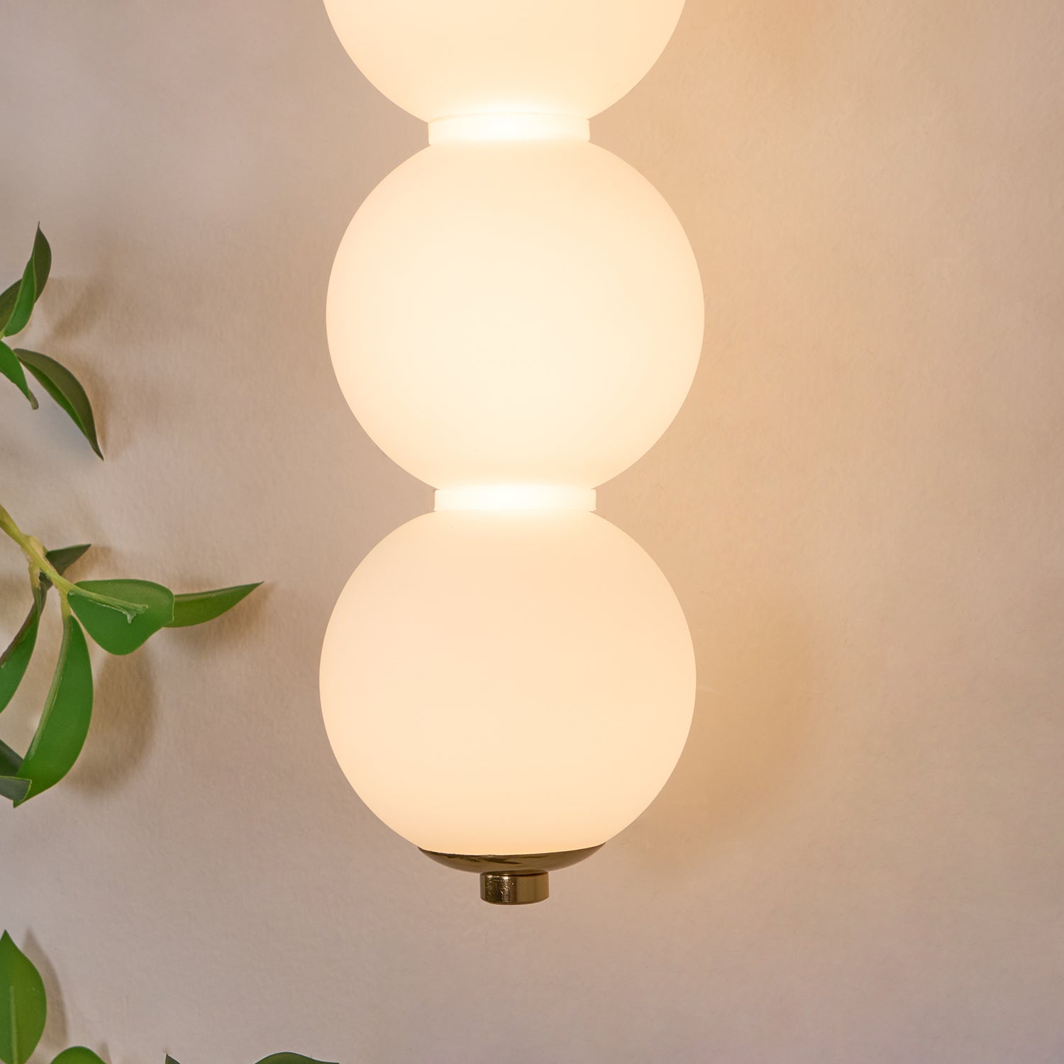Abacus Wall Lamp | Iron, Metal, Glass | Gold