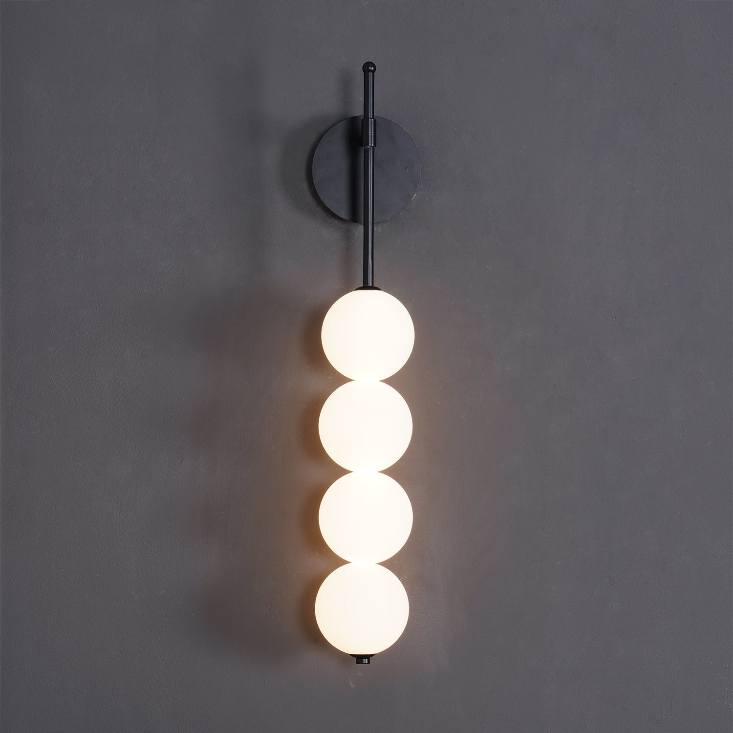Abacus Wall Lamp | Iron, Metal, Glass | Gold