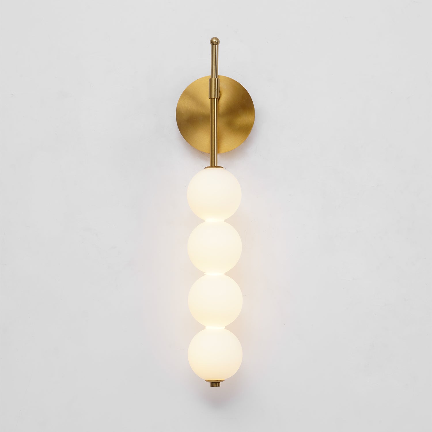 Abacus Wall Lamp | Iron, Metal, Glass | Gold