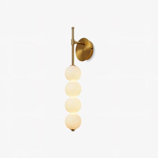 Abacus Wall Lamp | Iron, Metal, Glass | Gold
