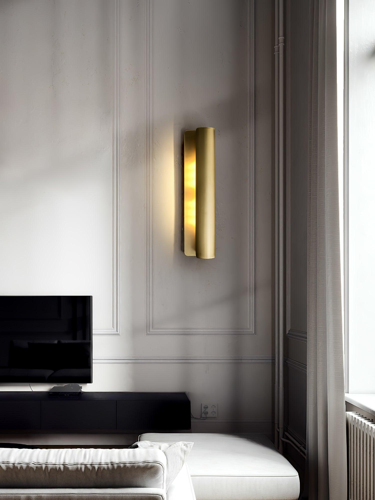 Accord Wall Sconce | Brushed Brass | Indoor Lighting