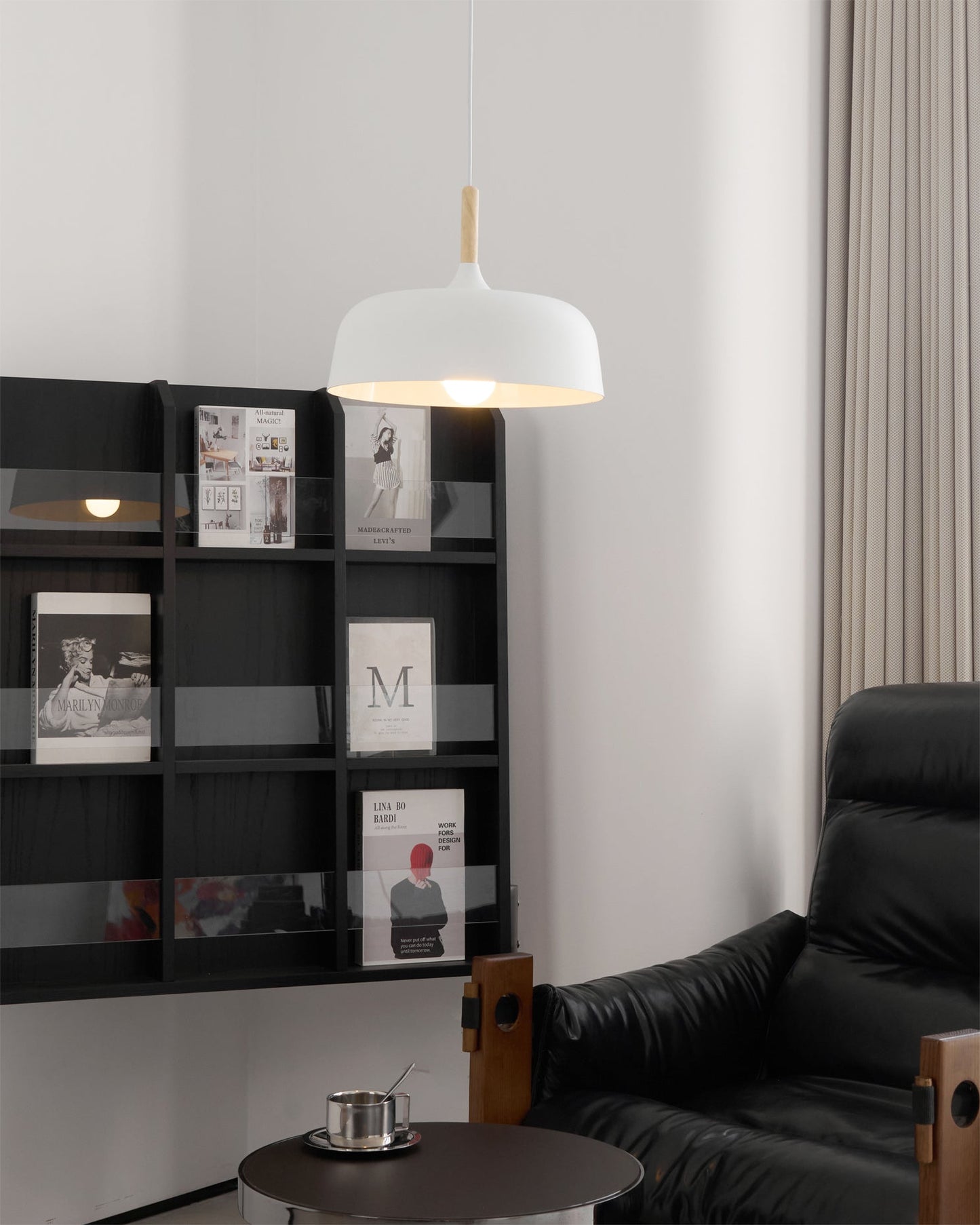 Acorn Pendant Light | Zinc Alloy & Wood | Multiple Colors