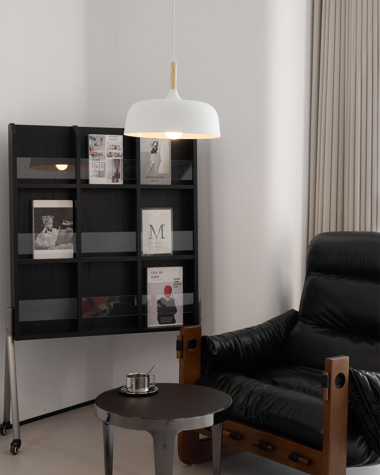 Acorn Pendant Light | Zinc Alloy & Wood | Multiple Colors