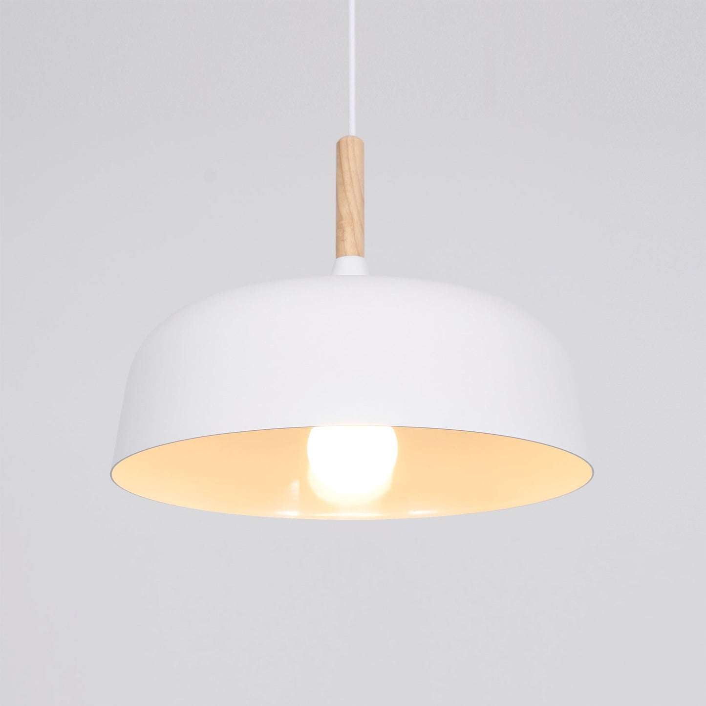 Acorn Pendant Light | Zinc Alloy & Wood | Multiple Colors