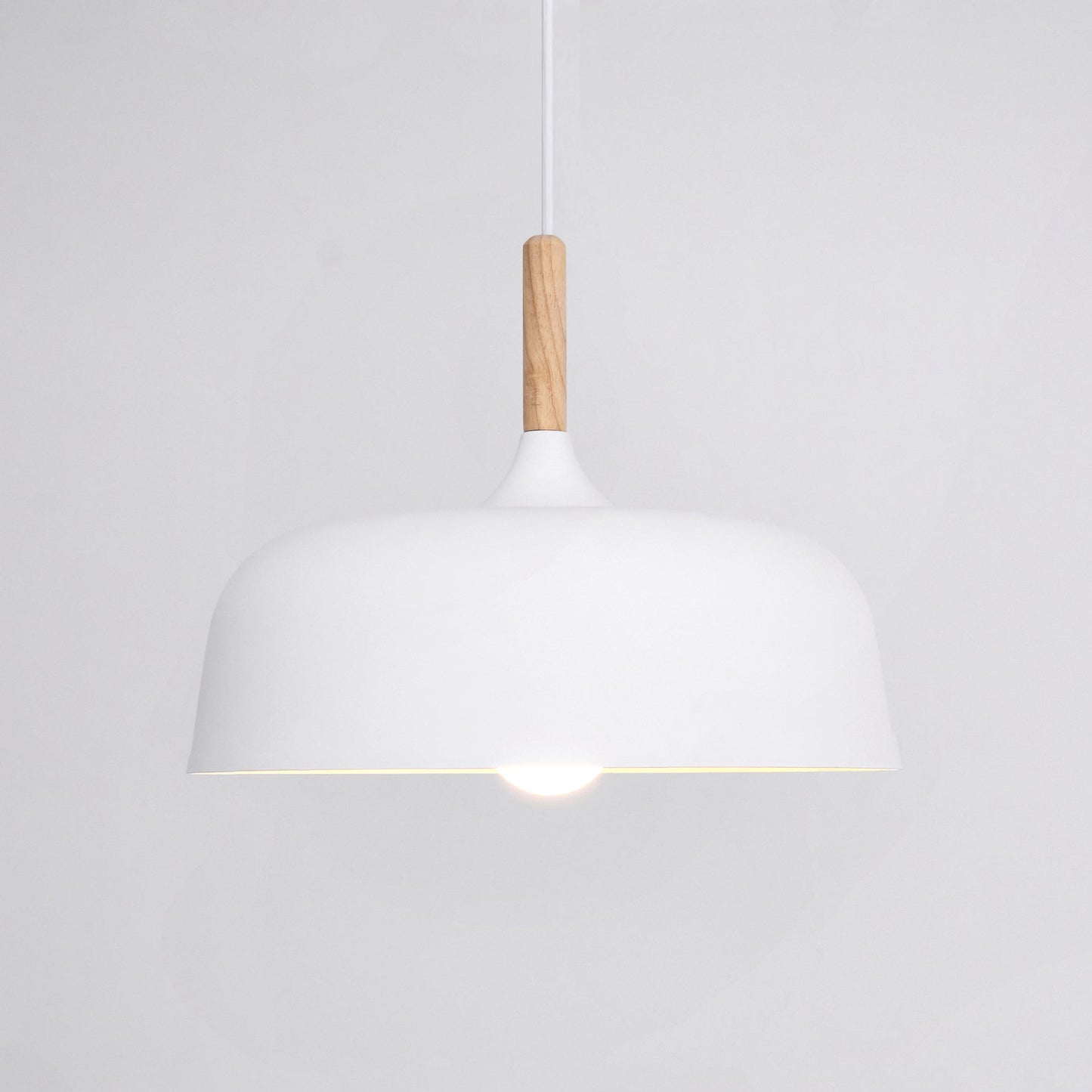Acorn Pendant Light | Zinc Alloy & Wood | Multiple Colors