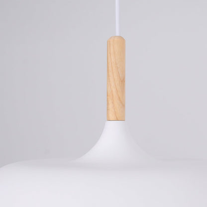 Acorn Pendant Light | Zinc Alloy & Wood | Multiple Colors
