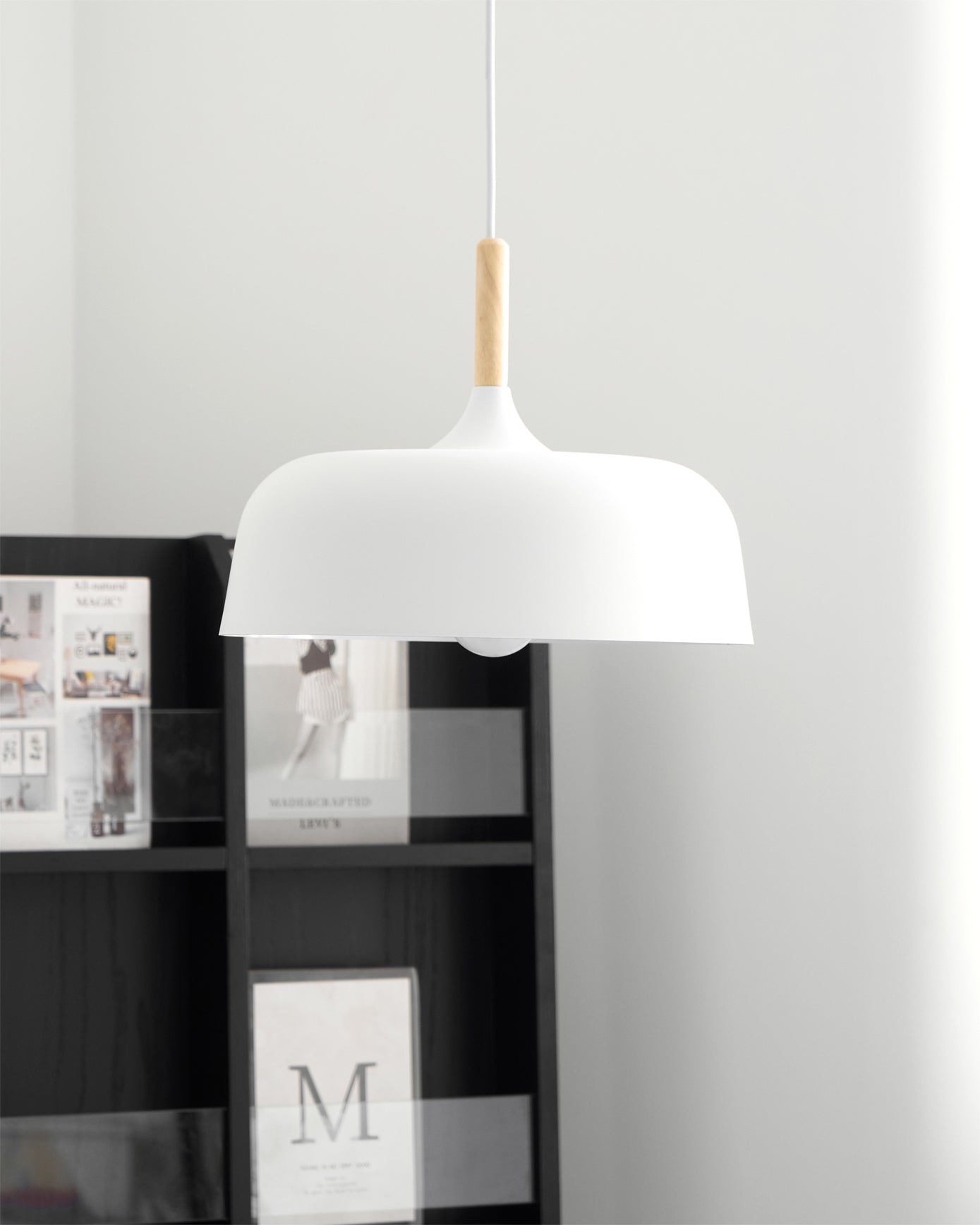 Acorn Pendant Light | Zinc Alloy & Wood | Multiple Colors