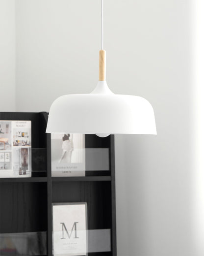 Acorn Pendant Light | Zinc Alloy & Wood | Multiple Colors