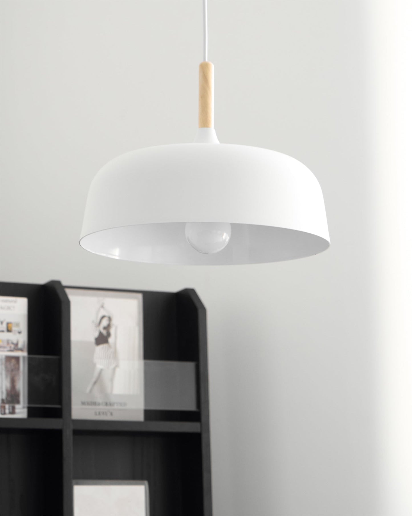 Acorn Pendant Light | Zinc Alloy & Wood | Multiple Colors