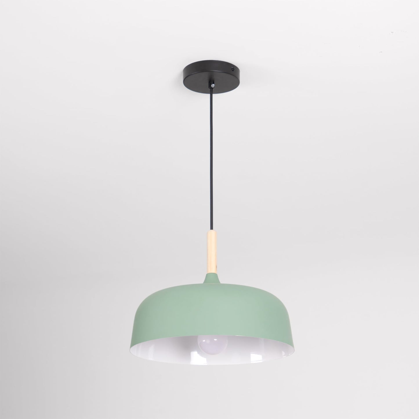 Acorn Pendant Light | Zinc Alloy & Wood | Multiple Colors