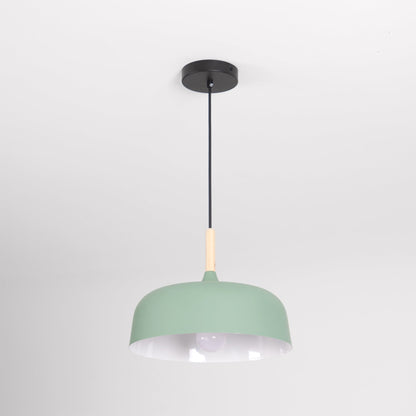 Acorn Pendant Light | Zinc Alloy & Wood | Multiple Colors