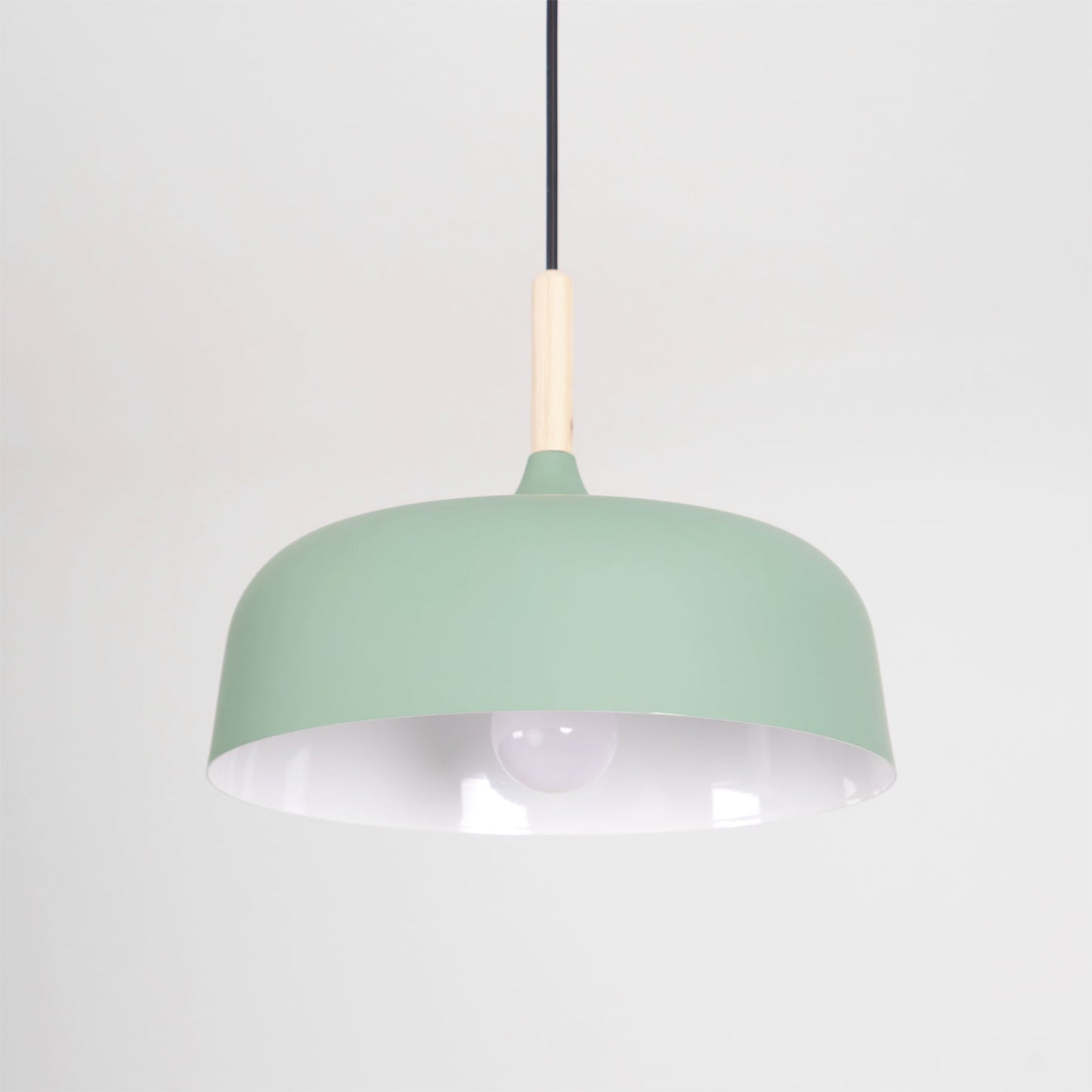 Acorn Pendant Light | Zinc Alloy & Wood | Multiple Colors