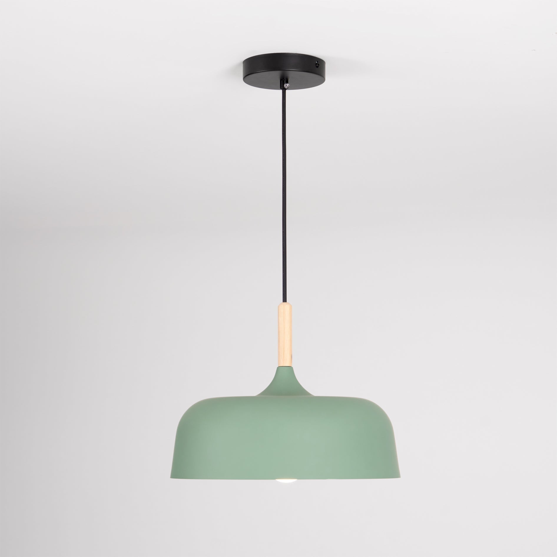 Acorn Pendant Light | Zinc Alloy & Wood | Multiple Colors