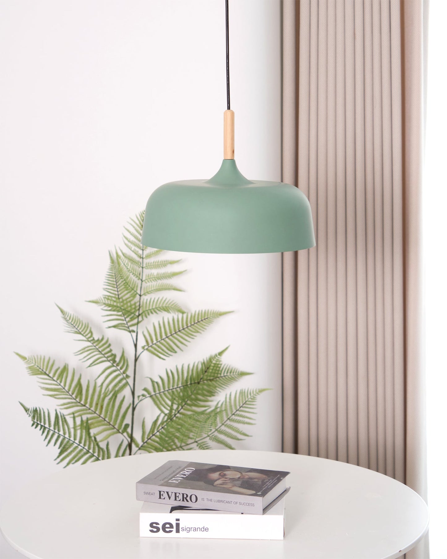 Acorn Pendant Light | Zinc Alloy & Wood | Multiple Colors
