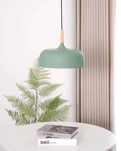 Acorn Pendant Light | Zinc Alloy & Wood | Multiple Colors