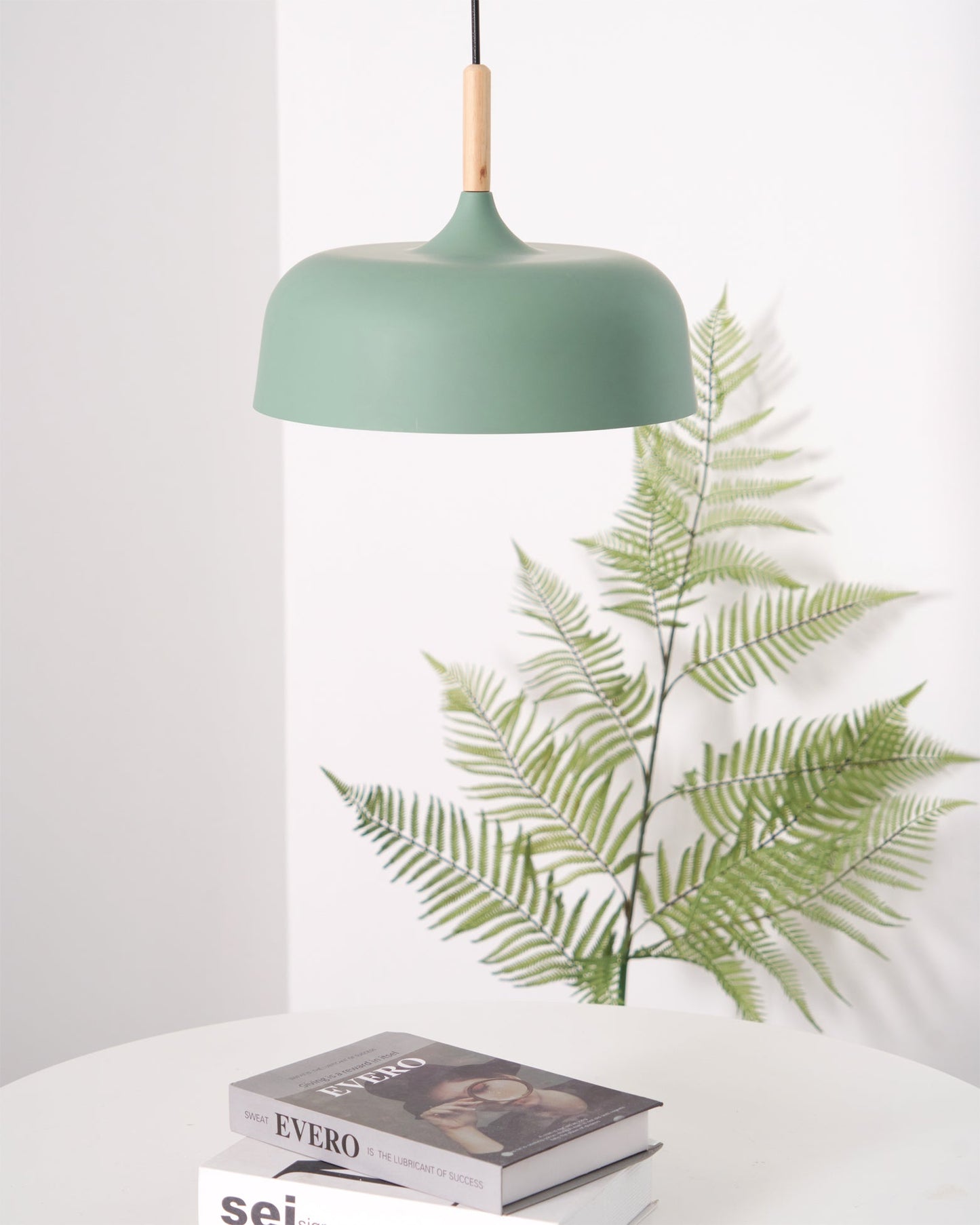 Acorn Pendant Light | Zinc Alloy & Wood | Multiple Colors