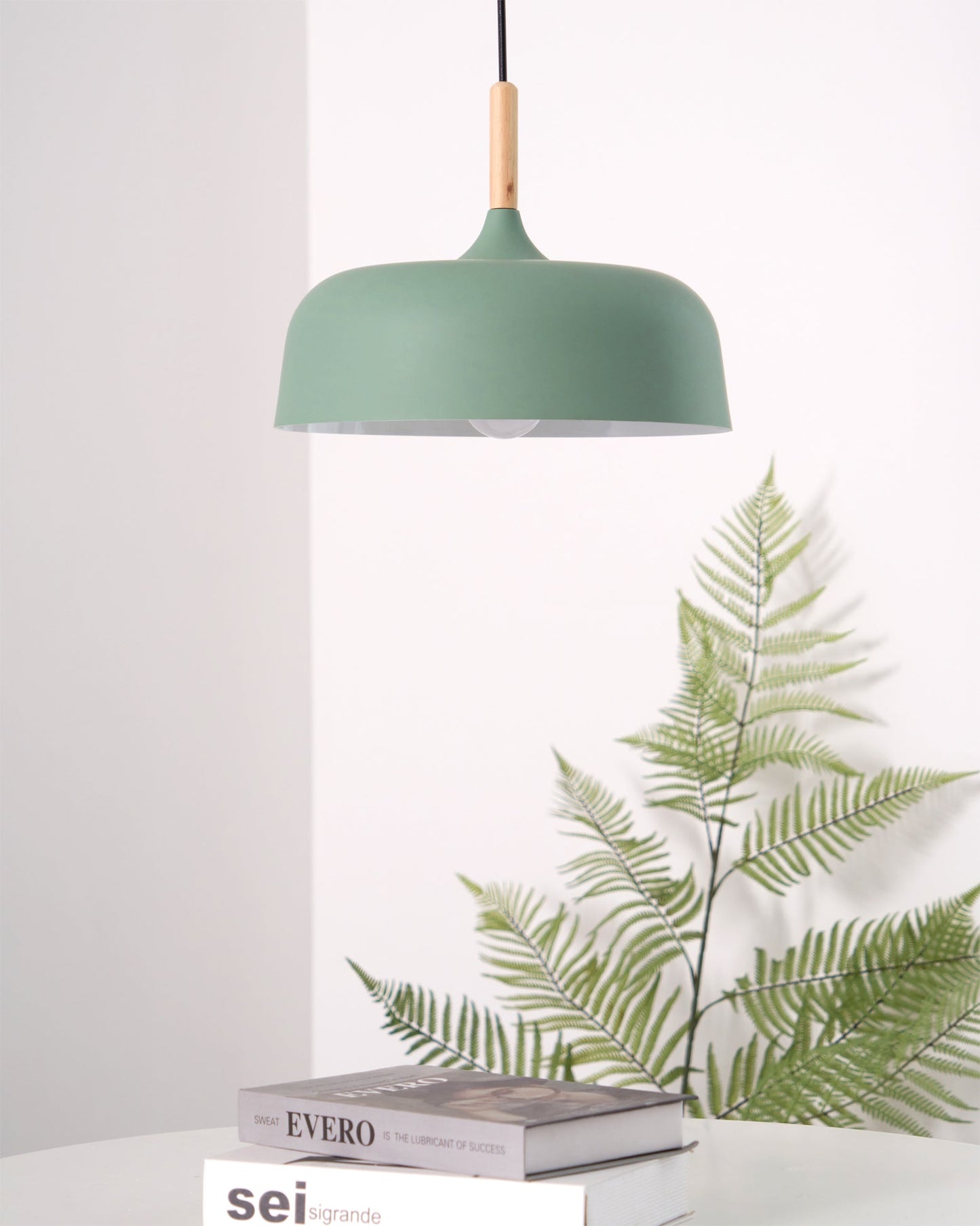 Acorn Pendant Light | Zinc Alloy & Wood | Multiple Colors