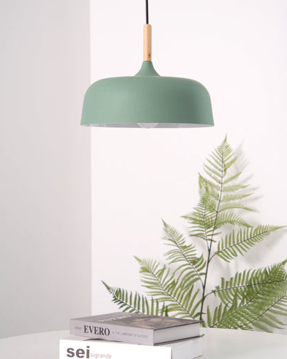 Acorn Pendant Light | Zinc Alloy & Wood | Multiple Colors