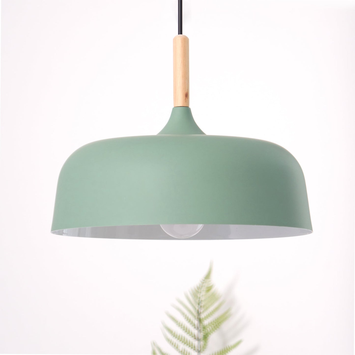 Acorn Pendant Light | Zinc Alloy & Wood | Multiple Colors
