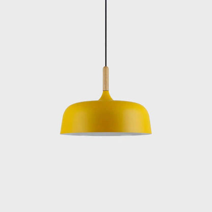 Acorn Pendant Light | Zinc Alloy & Wood | Multiple Colors