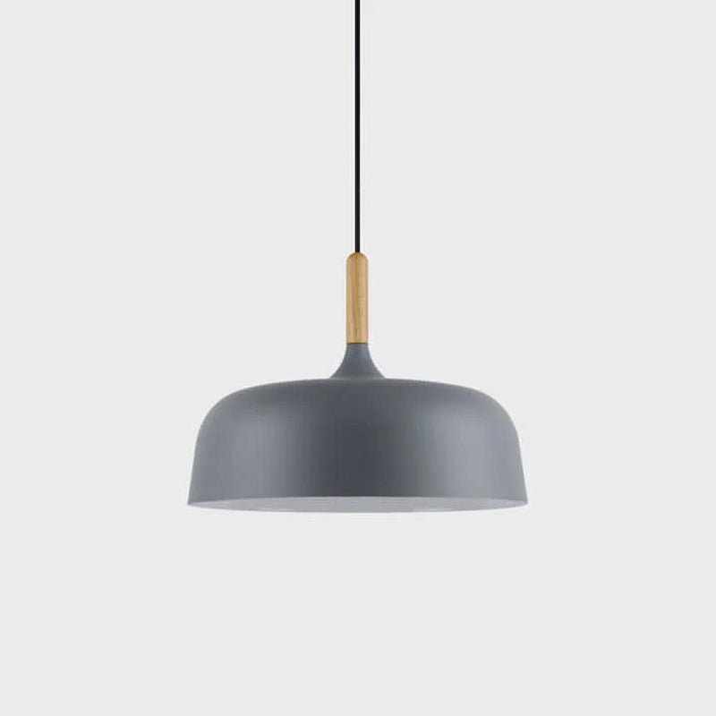 Acorn Pendant Light | Zinc Alloy & Wood | Multiple Colors