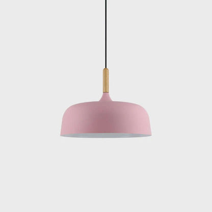 Acorn Pendant Light | Zinc Alloy & Wood | Multiple Colors
