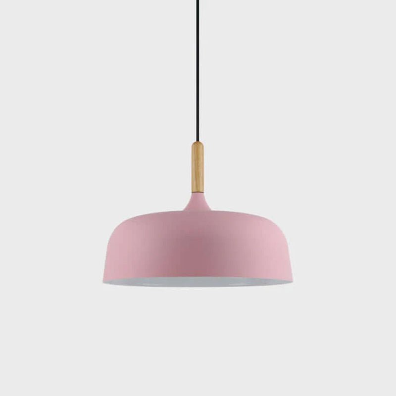 Acorn Pendant Light | Zinc Alloy & Wood | Multiple Colors