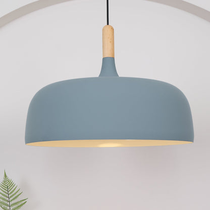 Acorn Pendant Light | Zinc Alloy & Wood | Multiple Colors