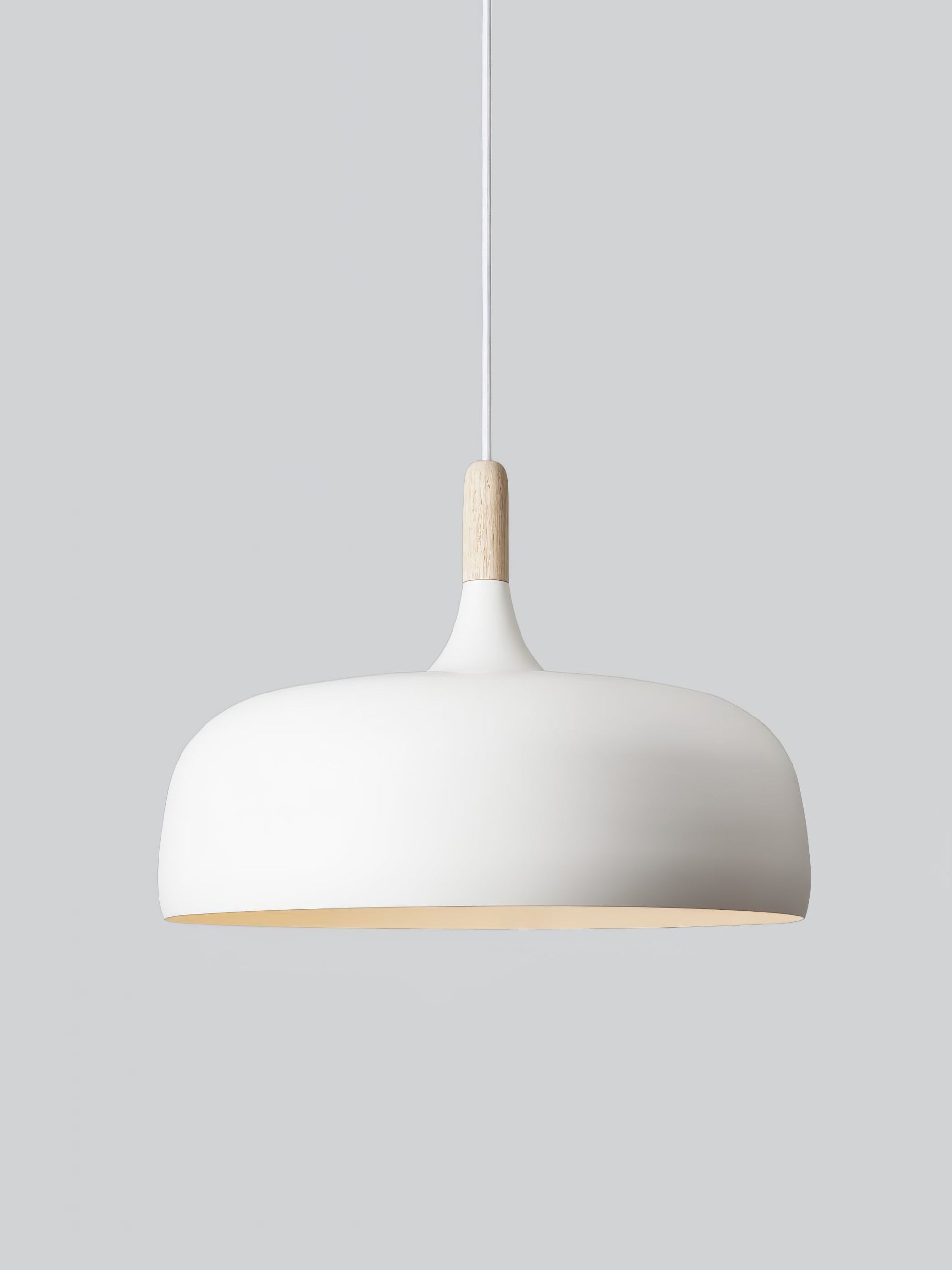 Acorn Pendant Light | Zinc Alloy & Wood | Multiple Colors