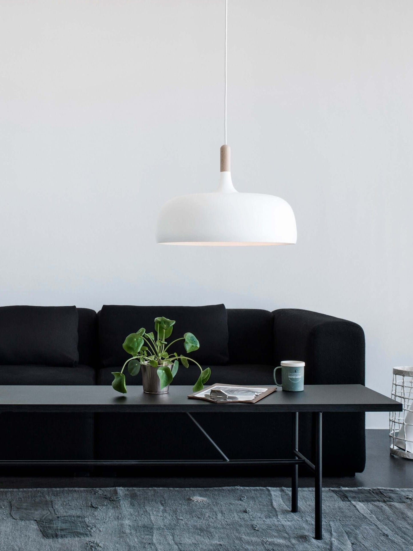 Acorn Pendant Light | Zinc Alloy & Wood | Multiple Colors
