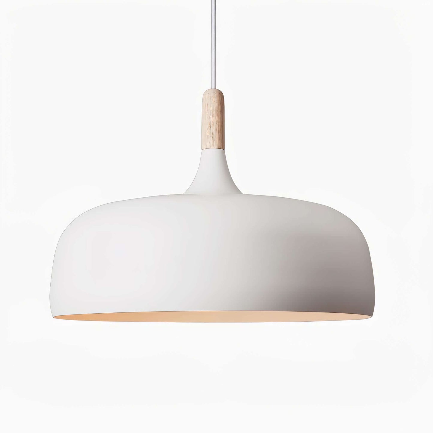 Acorn Pendant Light | Zinc Alloy & Wood | Multiple Colors