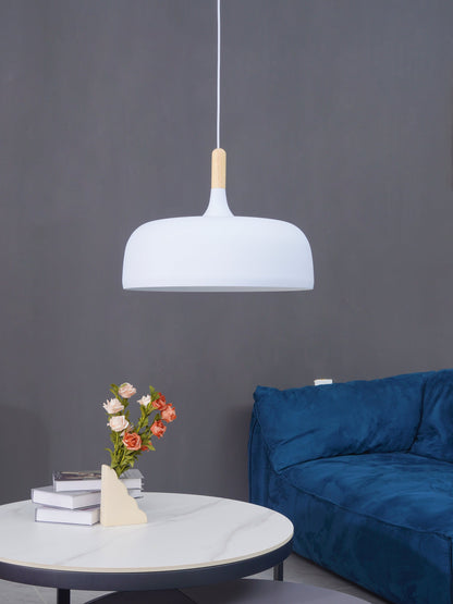 Acorn Pendant Light | Zinc Alloy & Wood | Multiple Colors