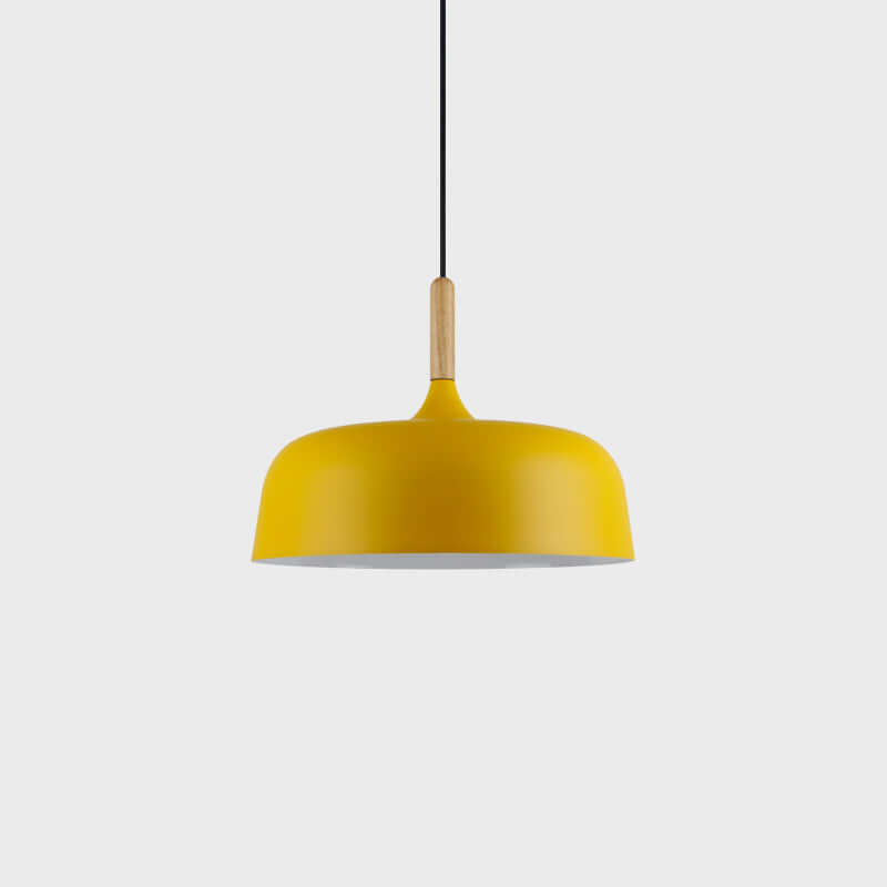 Acorn Pendant Light | Zinc Alloy & Wood | Multiple Colors