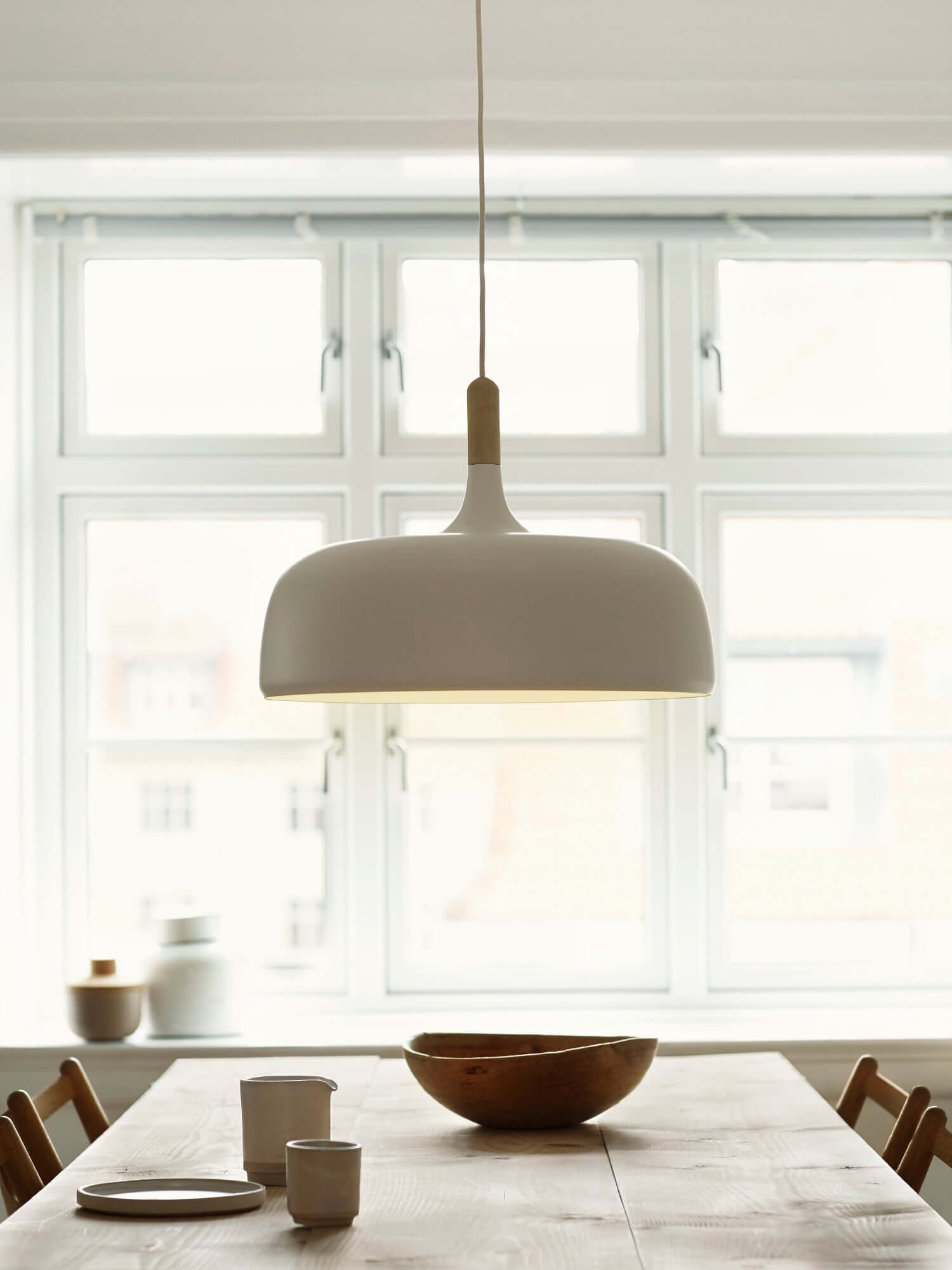 Acorn Pendant Light | Zinc Alloy & Wood | Multiple Colors