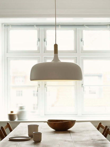 Acorn Pendant Light | Zinc Alloy & Wood | Multiple Colors
