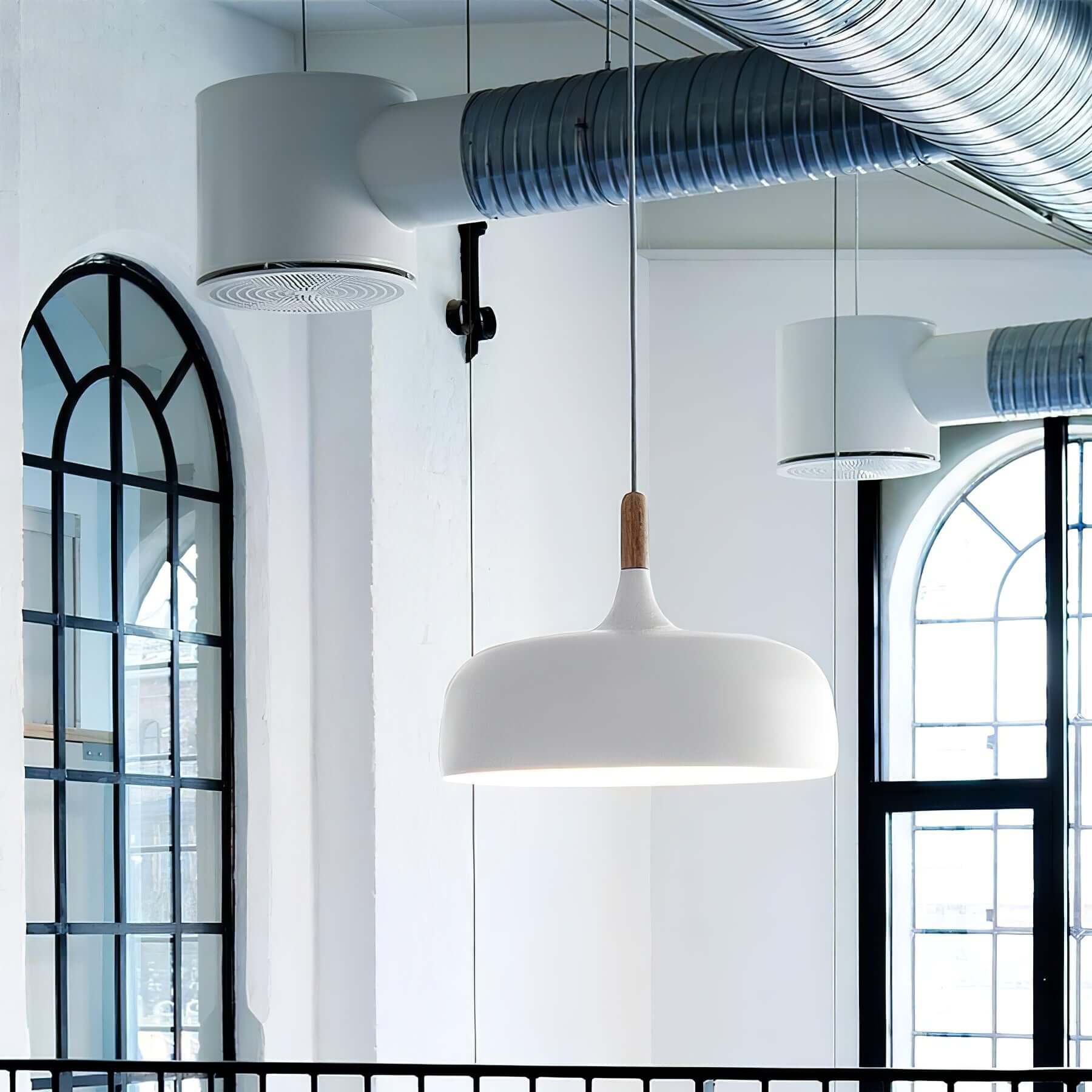 Acorn Pendant Light | Zinc Alloy & Wood | Multiple Colors