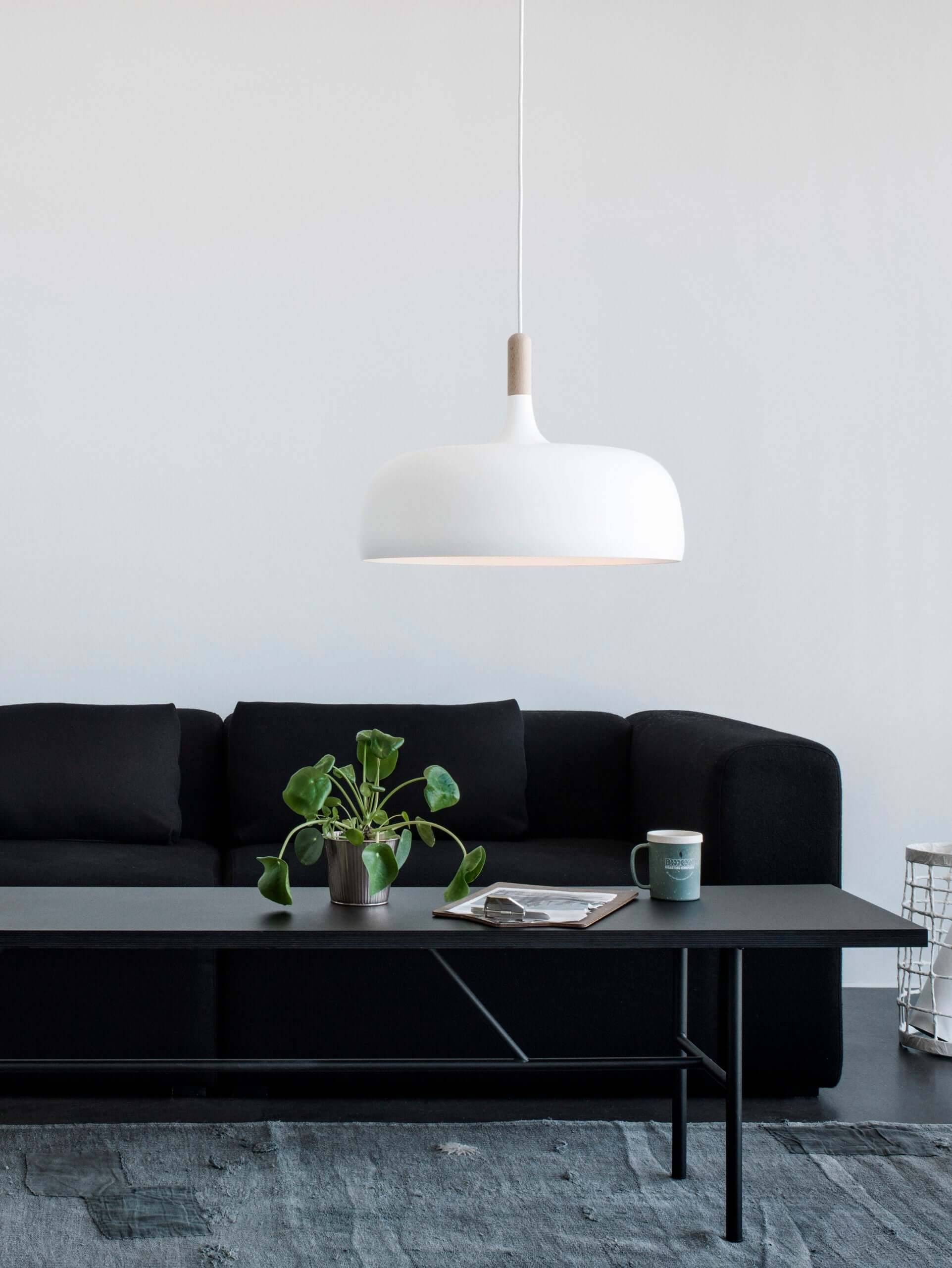 Acorn Pendant Light | Zinc Alloy & Wood | Multiple Colors