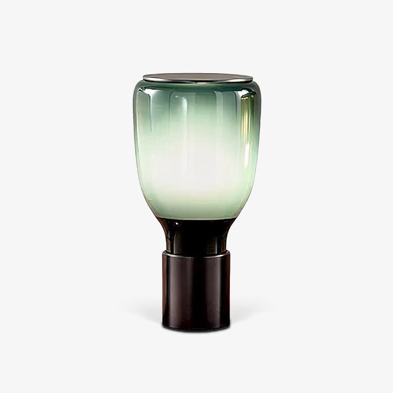 Acquerelli Table Lamp | Blown Glass | Black, Green, Amber
