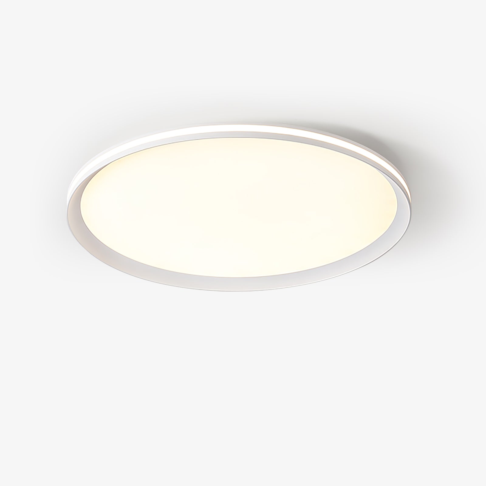 Acrylic Circular LED Ceiling Light | Acrylic | White