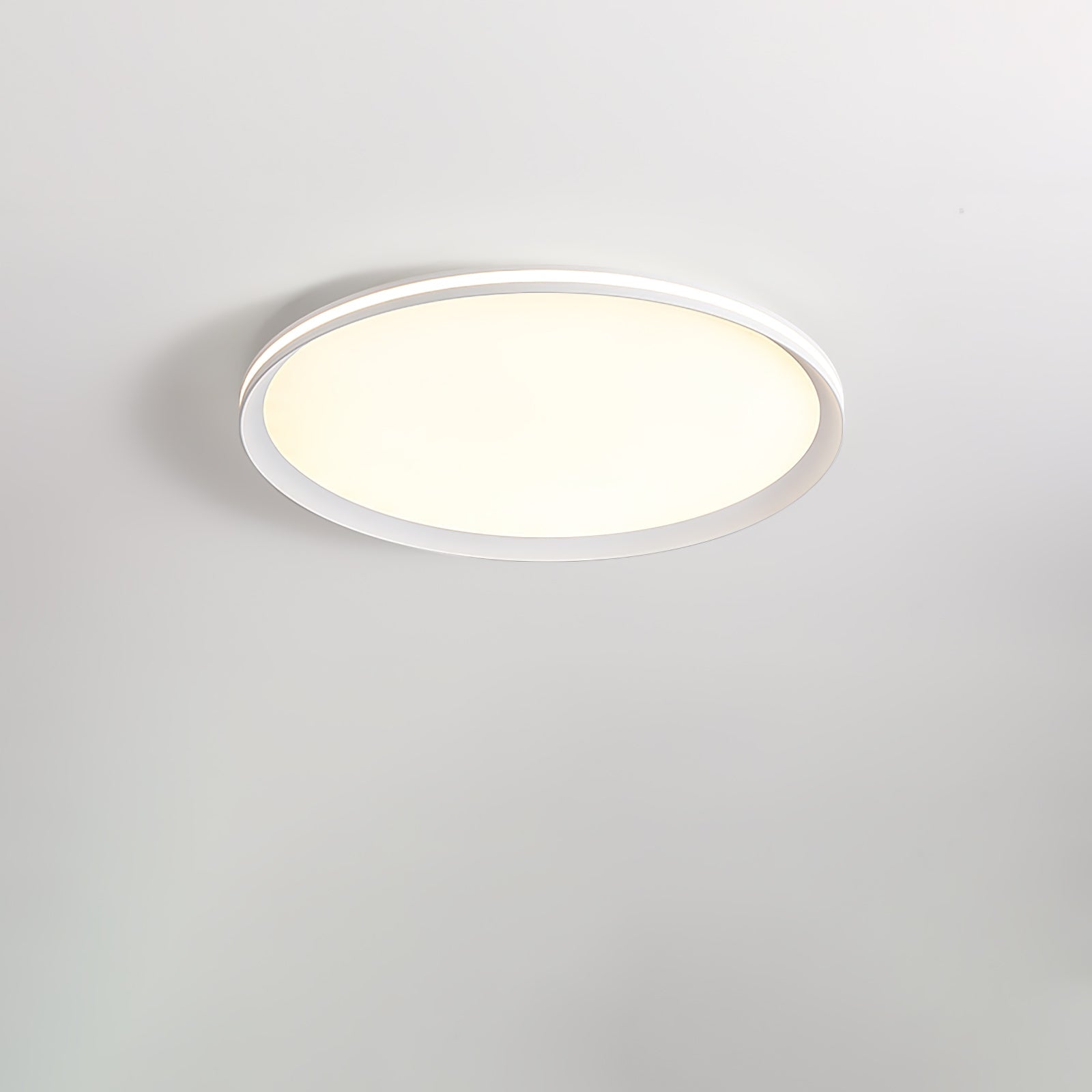 Acrylic Circular LED Ceiling Light | Acrylic | White