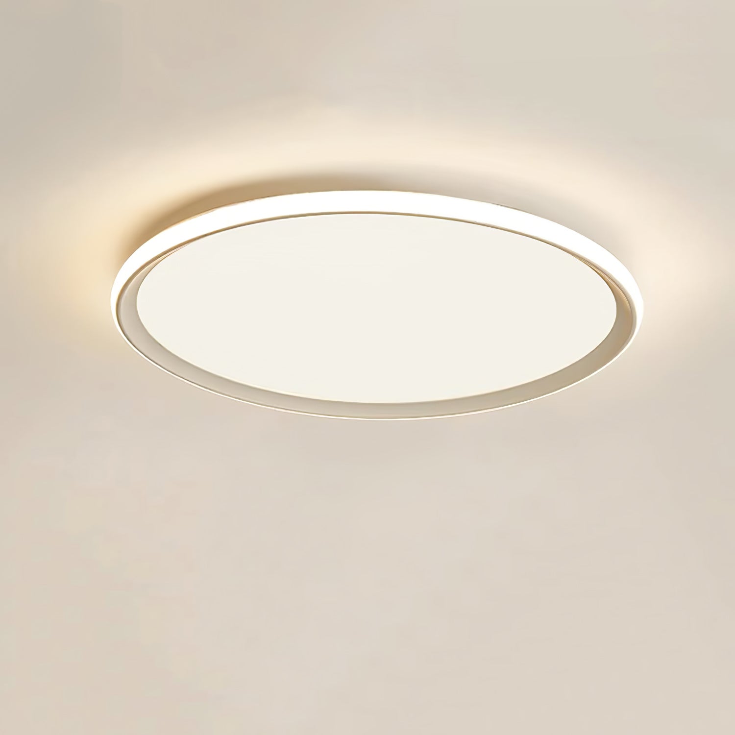 Acrylic Circular LED Ceiling Light | Acrylic | White
