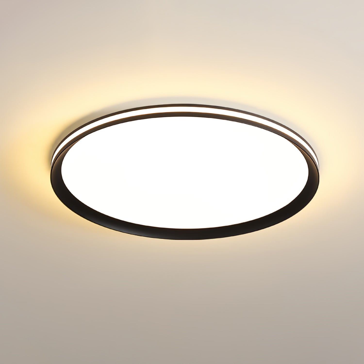 Acrylic Circular LED Ceiling Light | Acrylic | White