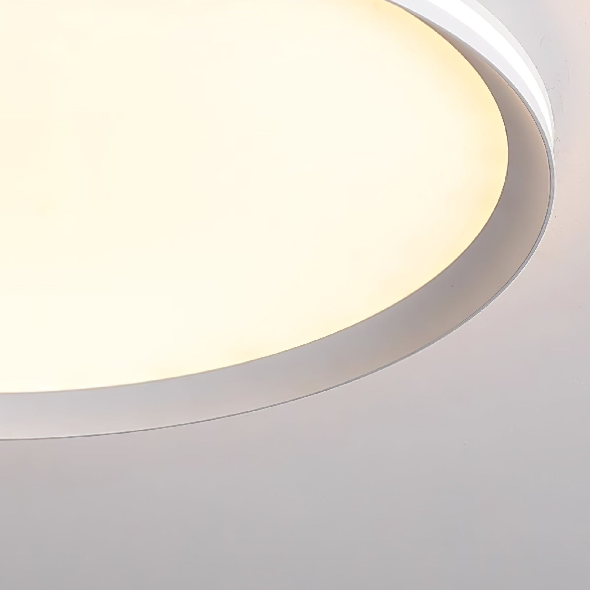 Acrylic Circular LED Ceiling Light | Acrylic | White