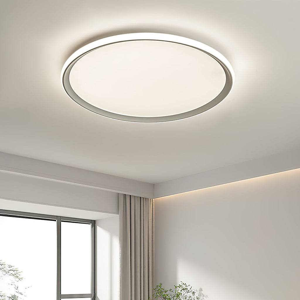 Acrylic Circular LED Ceiling Light | Acrylic | White