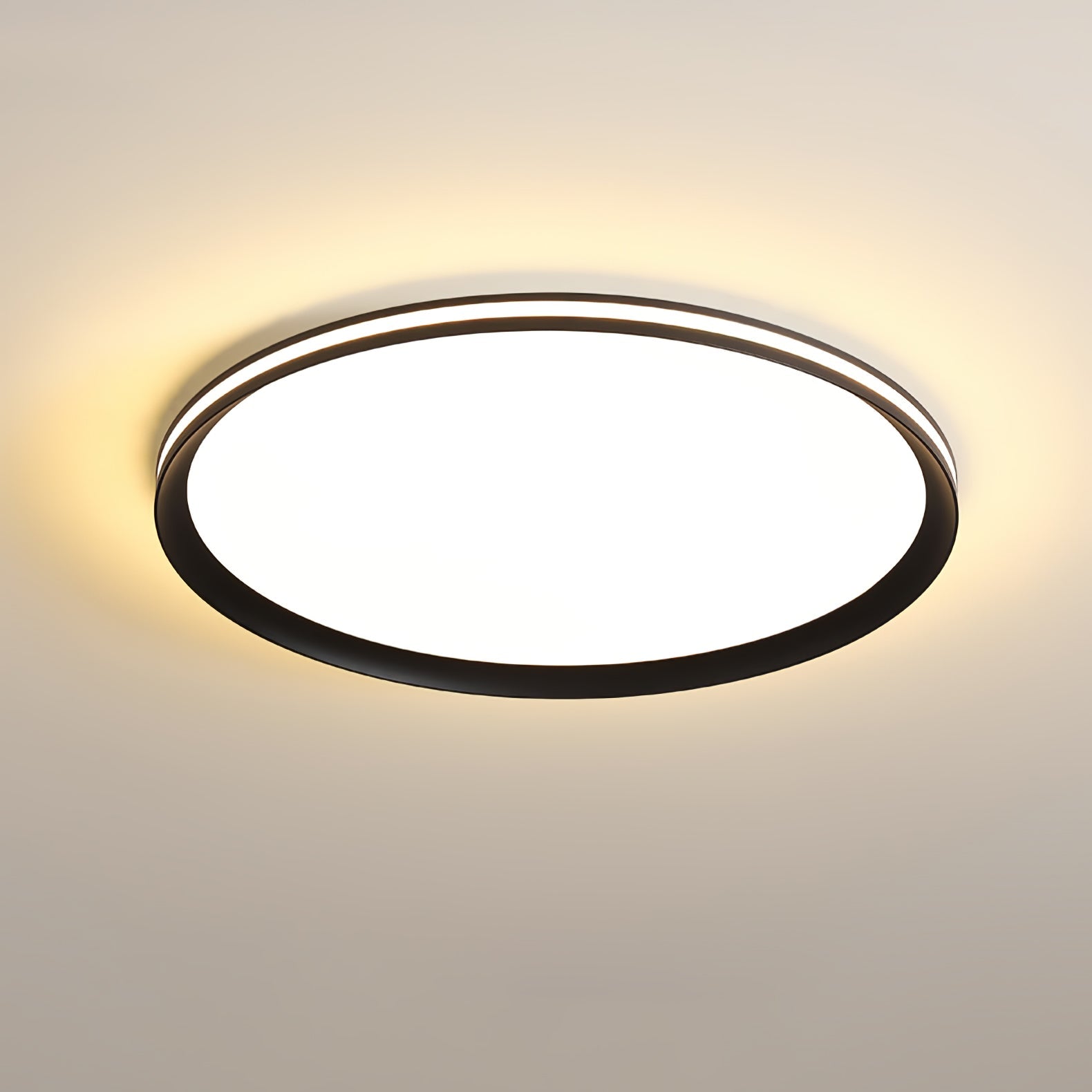 Acrylic Circular LED Ceiling Light | Acrylic | White