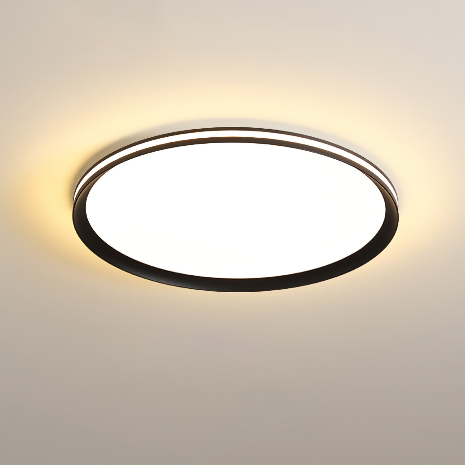 Acrylic Circular LED Ceiling Light | Acrylic | White