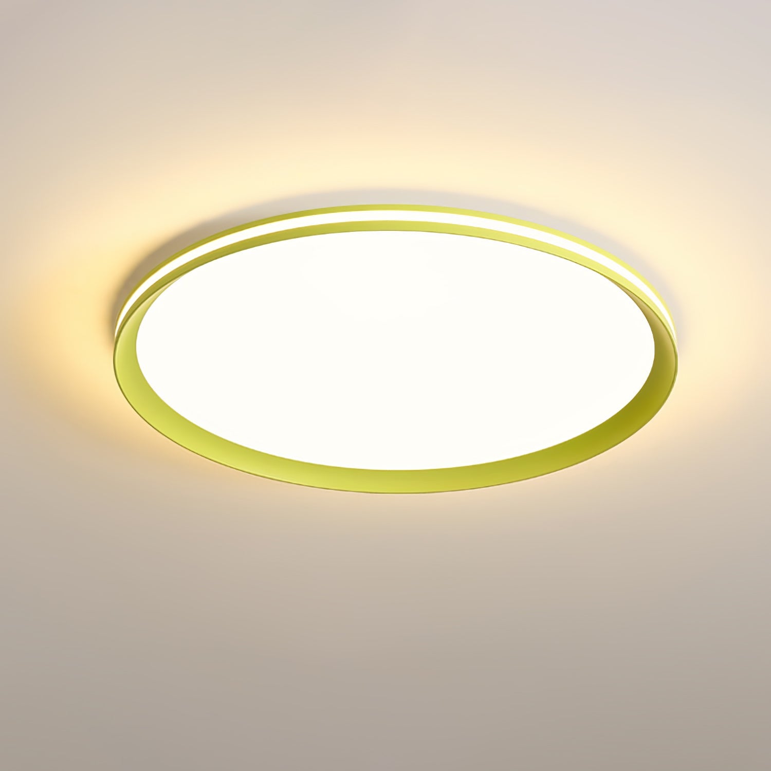 Acrylic Circular LED Ceiling Light | Acrylic | White