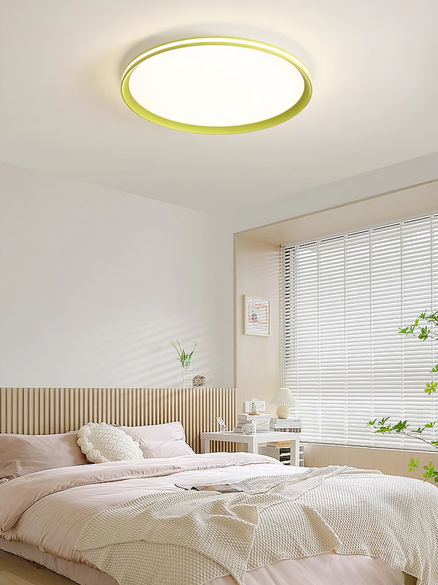 Acrylic Circular LED Ceiling Light | Acrylic | White